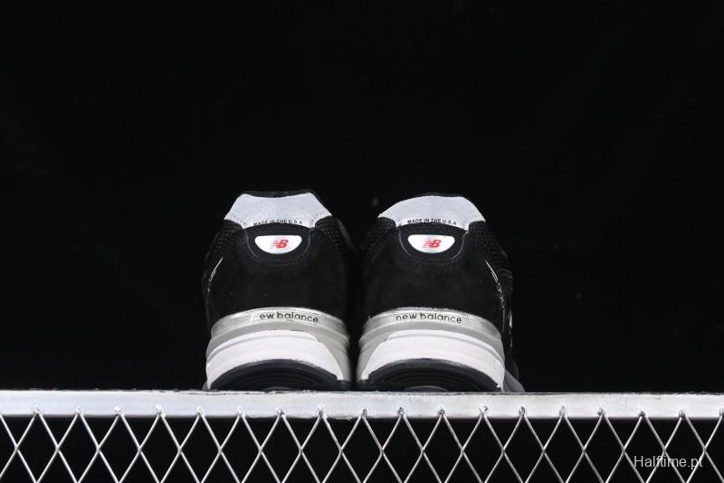 New Balance 990 Series Premium Retro Running Shoes with Carbon Fiber Midsole - M990BK4
