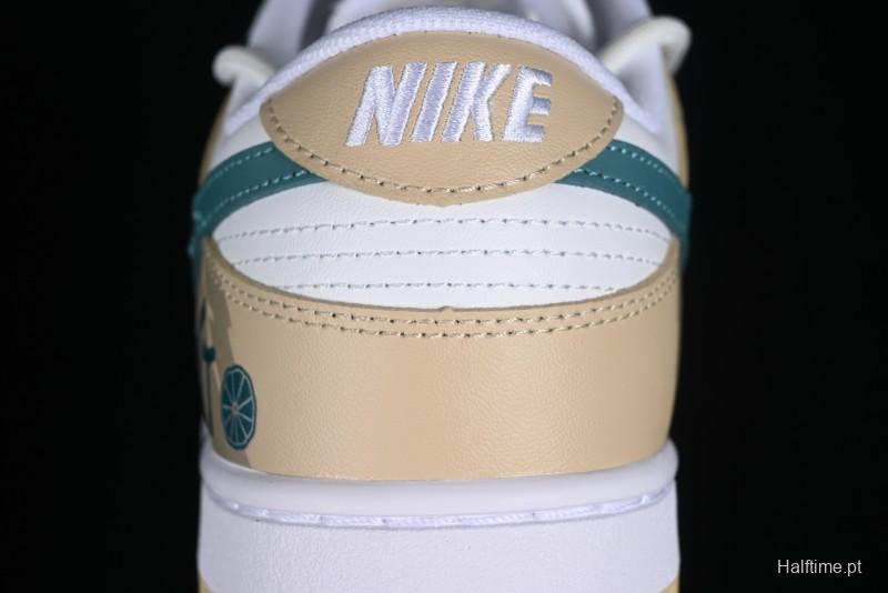 Nike Dunk Low SB Casual Sneakers with Mojito-Inspired Design - DV0833-100