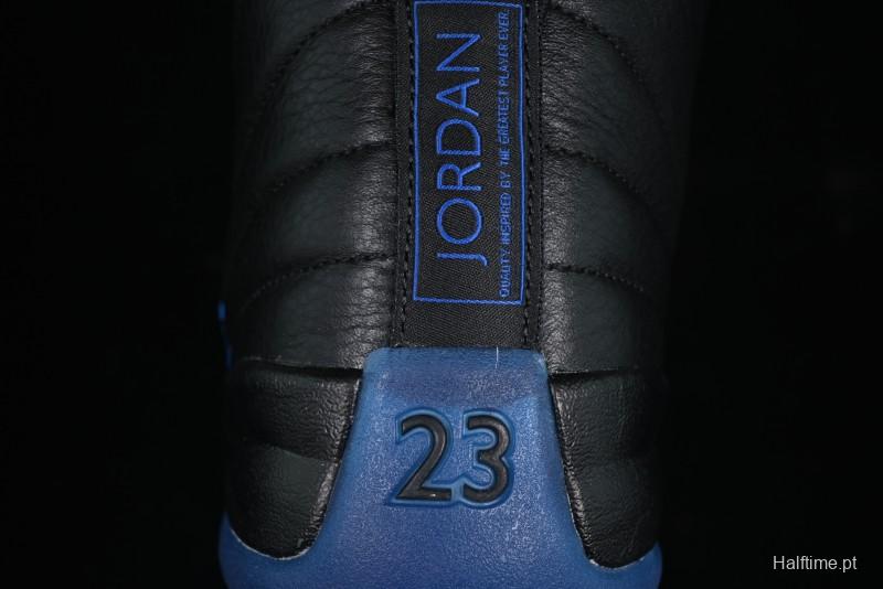 Nike Air Jordan 12 Retro Basketball Shoes with Game Royal Colorway - 130690-014