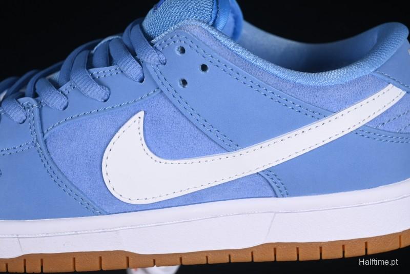 Nike SB Dunk Low Pro ISO University Blue Low-Top Skate Shoes - FJ1674-401
