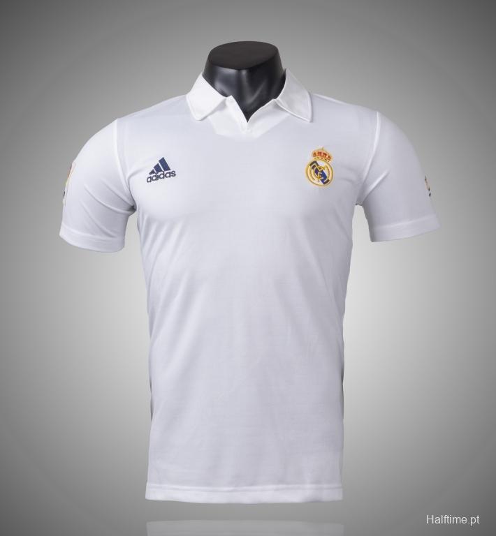 RETRO 01/02 Real Madrid Home Champion League Jersey (No Sponsor)