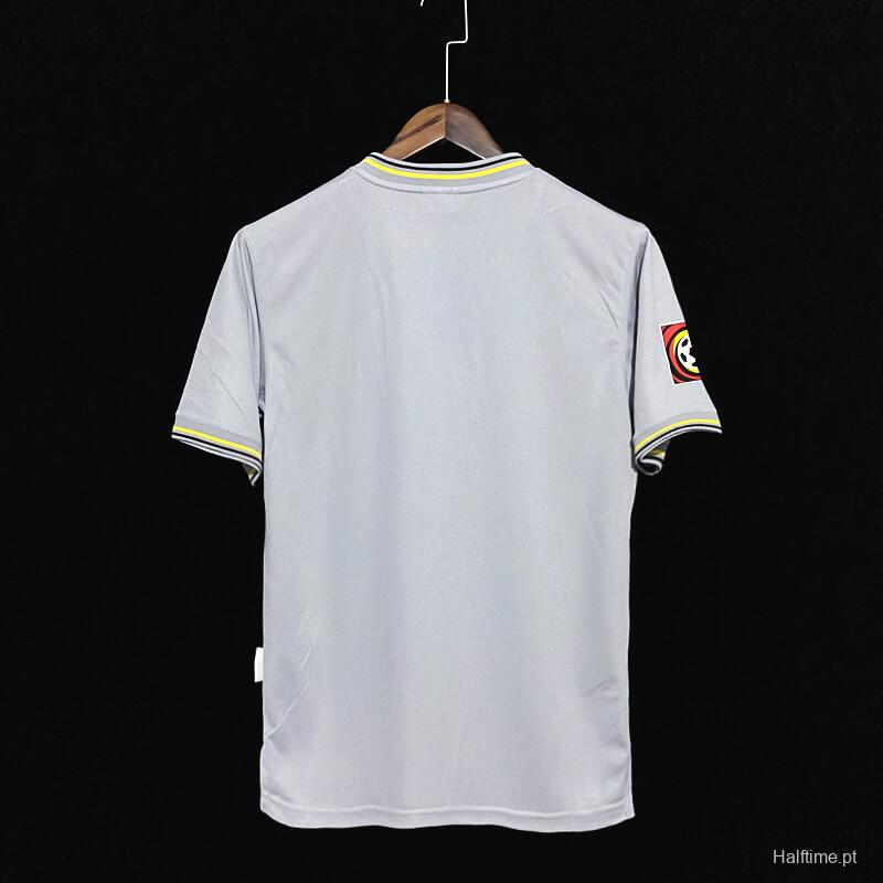 Retro 00/01 Borussia Dortmund Away Grey Jersey