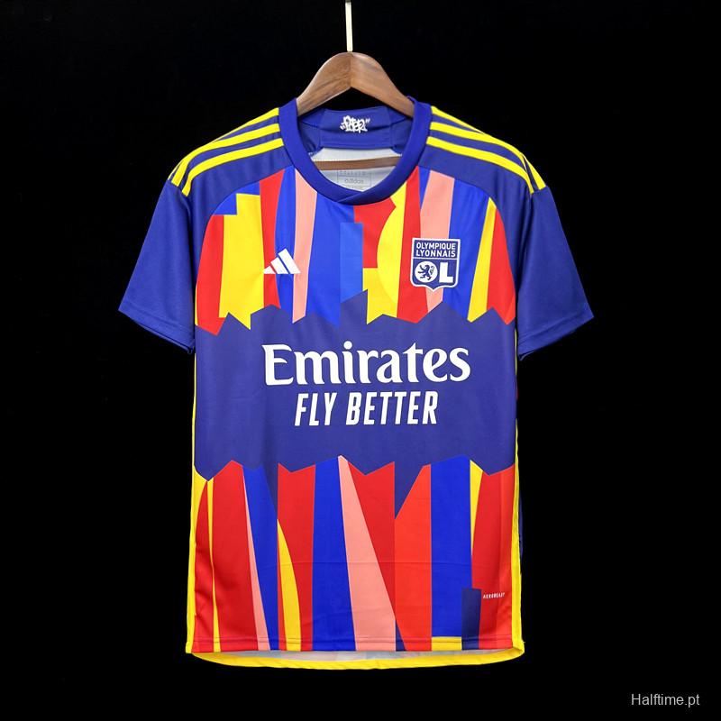 23/24 Olympique Lyonnais Third Jersey