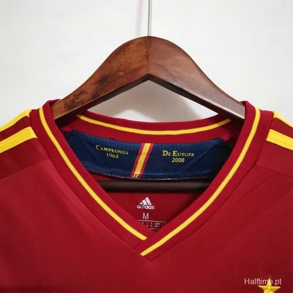 Retro 2012 Spain Home Jersey