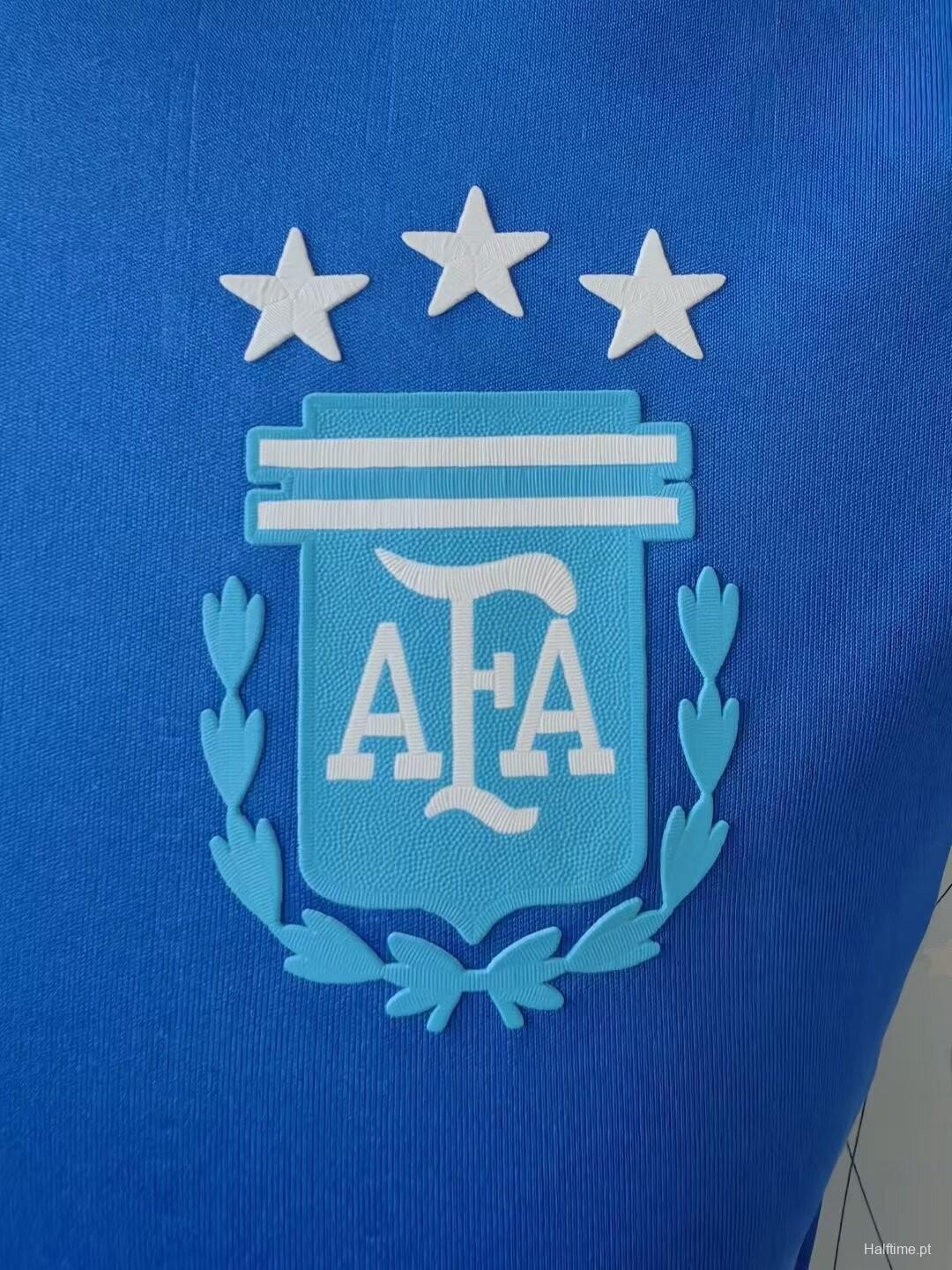 Player Version 2024 Argentina Away Blue Jersey