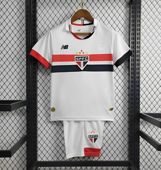24/25 Kids Sao Paulo Home Jersey