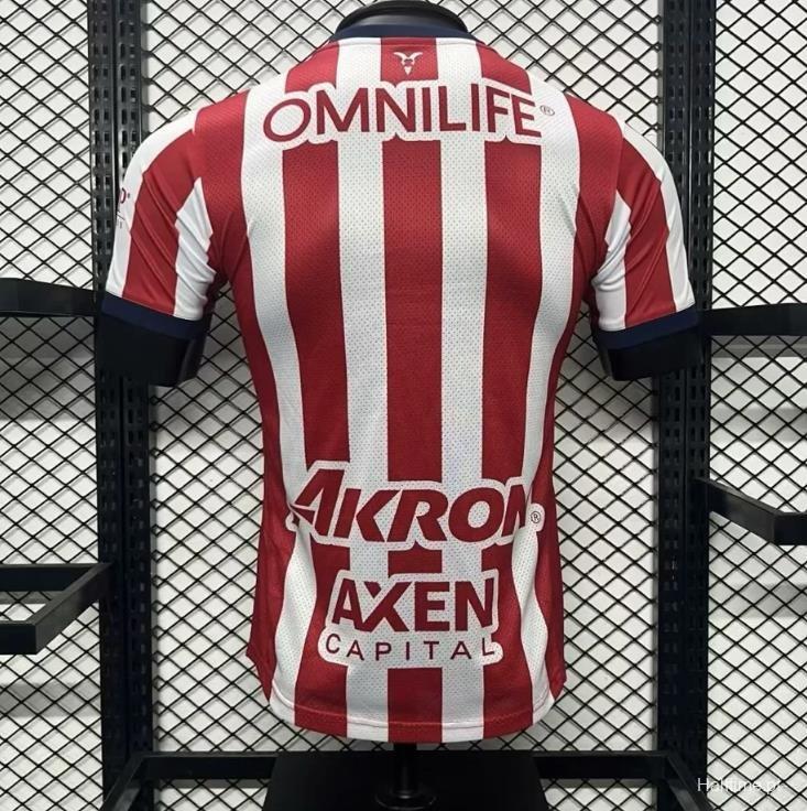 Player Version 24/25 Chivas Guadalajara Home Jersey