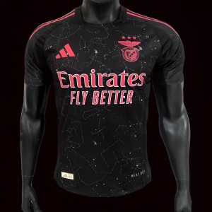 Player Version 24/25 Benfica Away Black Jersey