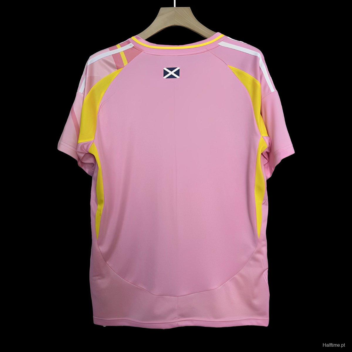 2025 Scotland Away Pink Jersey