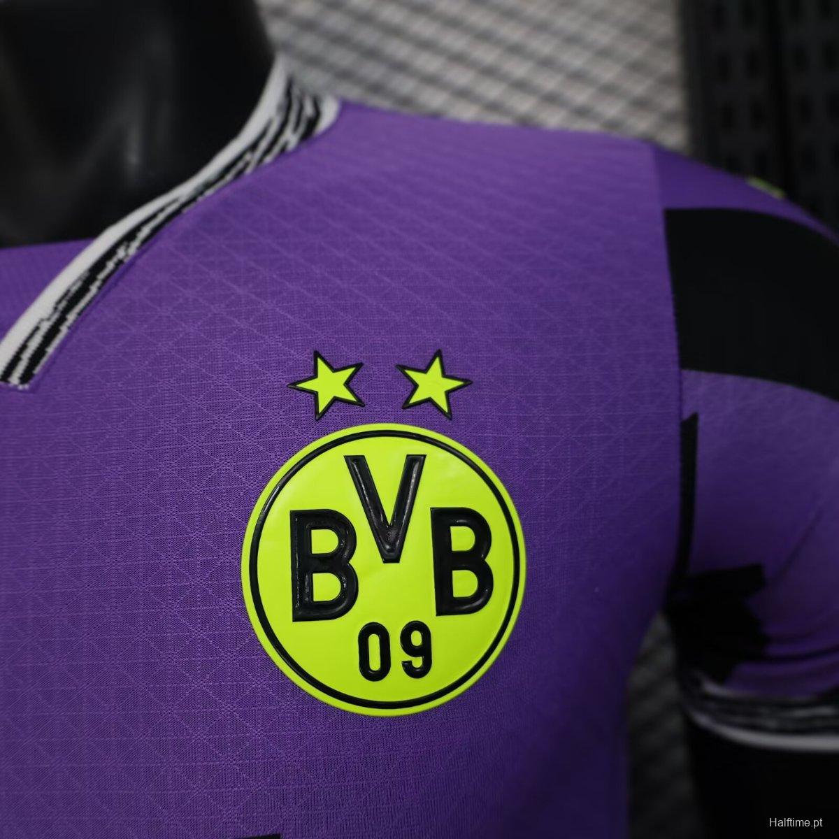 Player Version 24/25 Borussia Dortmund Anniversary 4th Goalkeeper Purple Jersey