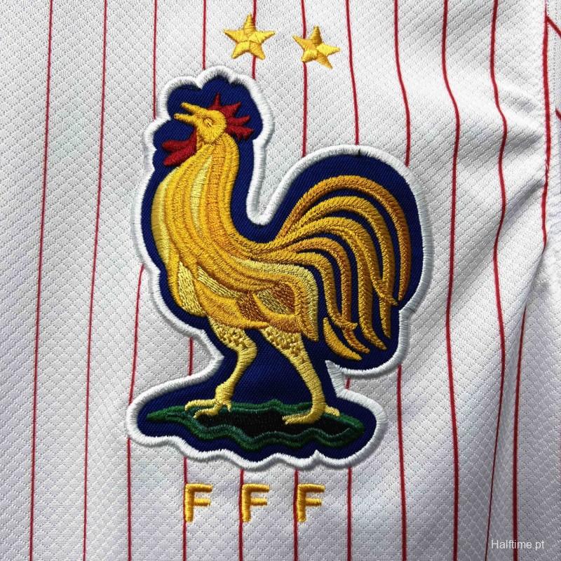 2024 France Away White Jersey